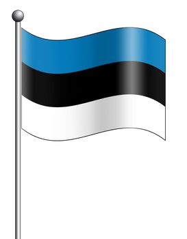 Estonia ripple Flag