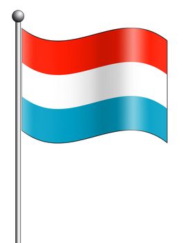 Luxembourg Flag