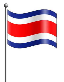 Costa Rica Flag