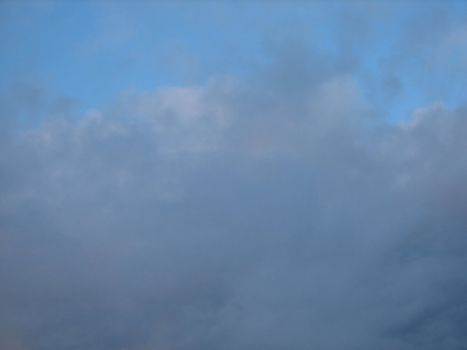 Sky with rainclouds, usable as background