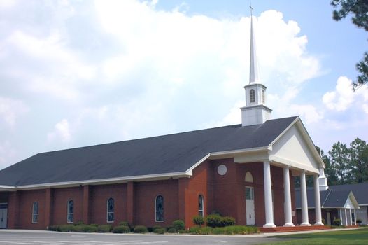 An old Baptist church in south Georgia.