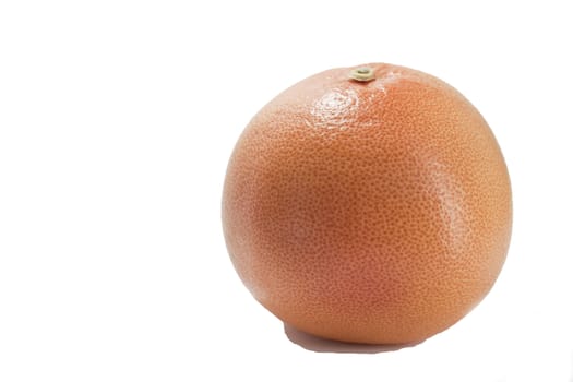 grapefruit ripe big round on a light background