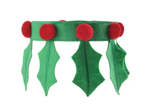 Elf holiday collar for a cat or dog or other animal