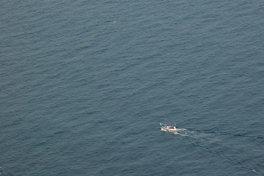 Boat in the sea