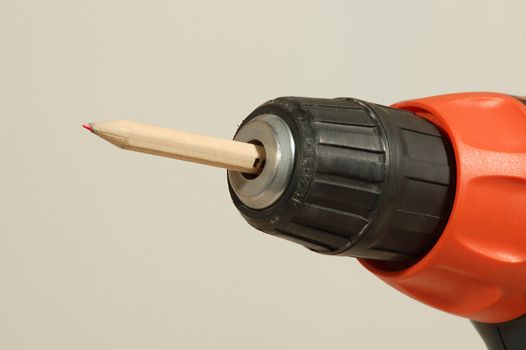 bottoming drill whit pencil