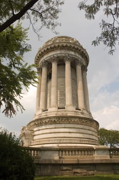 Soldiers' and Sailors' monument in Riverside Park, Upper West Side Manhattan, New York, USA