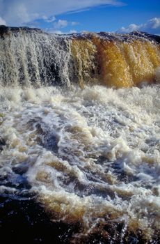 Waterfall at Canaima National Park, Venezuela