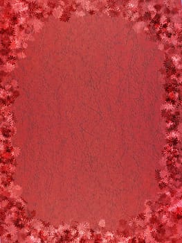 red floral paper abstract  background texture