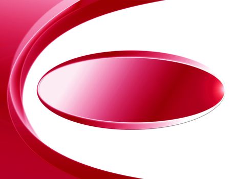 red abstract background with ellipse
