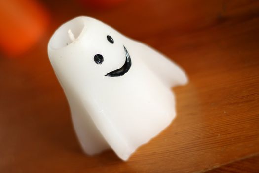 ghost candle for use on hallowen night
