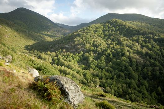 Hills outside Piornedo, Spain