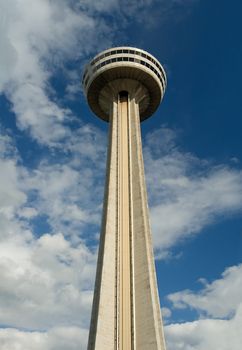 skylon tower at niagara falls on canadian side