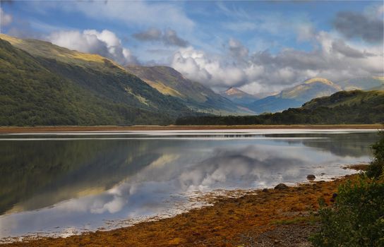 Loch Etive in Argyll and Bute, Scotland.