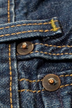 blue jeans detail photo, distance blur