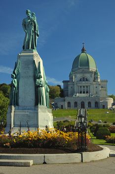 St.Joseph Oratory and St.Joseph monument, Montreal, Canada