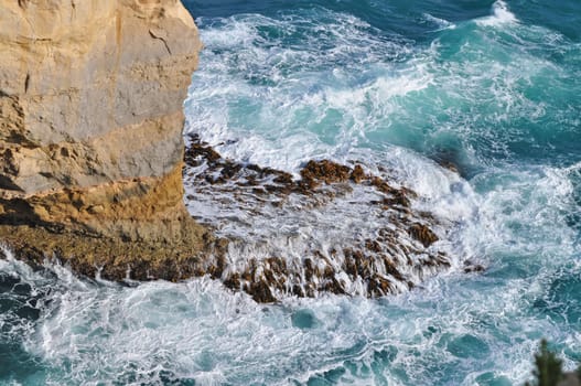 Famous rock formations. Great Ocean Road, Australia