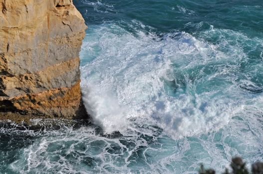 Famous rock formations. Great Ocean Road, Australia