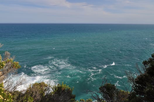 Famous rock formations. Great Ocean Road, Australia