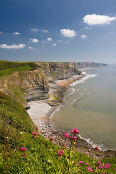 Cliffs of Southerndown, Wales, United Kingdom