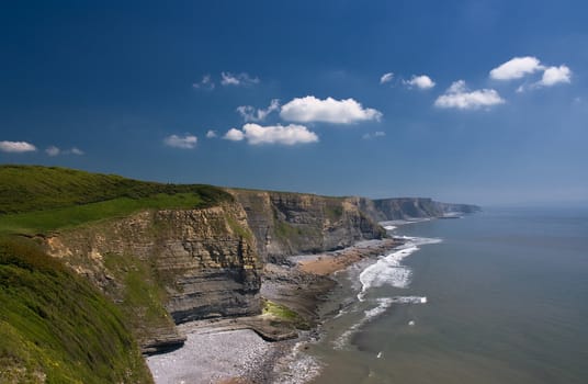 Cliffs of Southerndown, Wales, United Kingdom