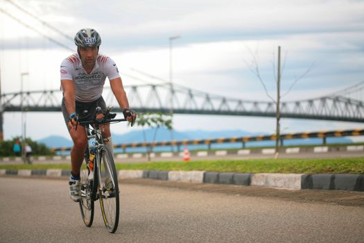 The triathlon IRONMAN competition held in Florianopolis - Santa Catarina - Brazil, on the 31th of may of 2009!