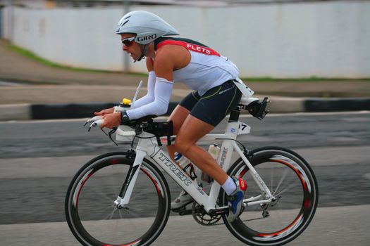 The triathlon IRONMAN competition held in Florianopolis - Santa Catarina - Brazil, on the 31th of may of 2009!