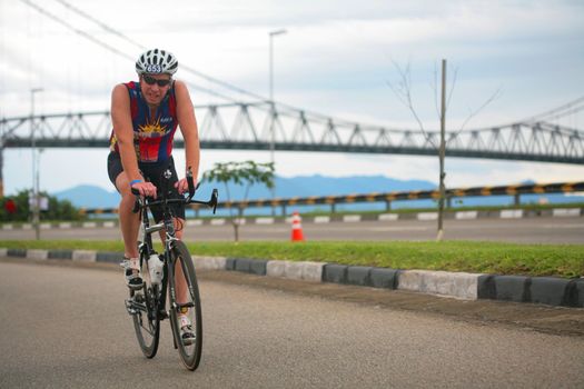 The triathlon IRONMAN competition held in Florianopolis - Santa Catarina - Brazil, on the 31th of may of 2009!