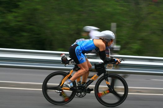 The triathlon IRONMAN competition held in Florianopolis - Santa Catarina - Brazil, on the 31th of may of 2009!