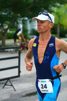 The triathlon IRONMAN competition held in Florianopolis - Santa Catarina - Brazil, on the 31th of may of 2009!