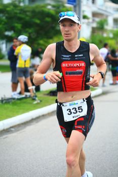 The triathlon IRONMAN competition held in Florianopolis - Santa Catarina - Brazil, on the 31th of may of 2009!