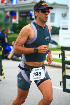 The triathlon IRONMAN competition held in Florianopolis - Santa Catarina - Brazil, on the 31th of may of 2009!