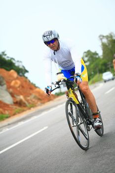 The triathlon IRONMAN competition held in Florianopolis - Santa Catarina - Brazil, on the 31th of may of 2009!