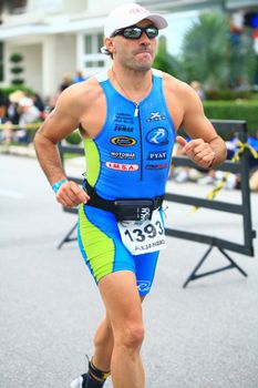 The triathlon IRONMAN competition held in Florianopolis - Santa Catarina - Brazil, on the 31th of may of 2009!