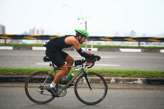 The triathlon IRONMAN competition held in Florianopolis - Santa Catarina - Brazil, on the 31th of may of 2009!