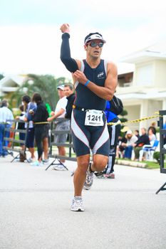 The triathlon IRONMAN competition held in Florianopolis - Santa Catarina - Brazil, on the 31th of may of 2009!