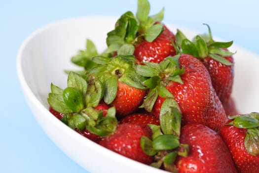 Strawberries in a bowl