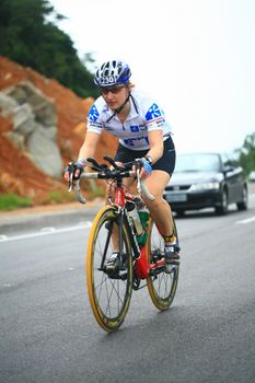 The triathlon IRONMAN competition held in Florianopolis - Santa Catarina - Brazil, on the 31th of may of 2009!