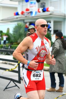 The triathlon IRONMAN competition held in Florianopolis - Santa Catarina - Brazil, on the 31th of may of 2009!