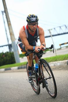 The triathlon IRONMAN competition held in Florianopolis - Santa Catarina - Brazil, on the 31th of may of 2009!