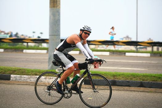 The triathlon IRONMAN competition held in Florianopolis - Santa Catarina - Brazil, on the 31th of may of 2009!