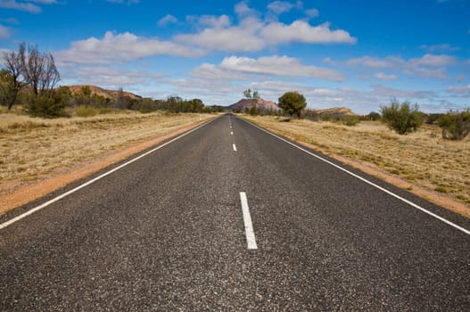australian stewart highway, outback australia