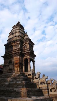 Landmark of historical stupa in Kathmandu Nepal