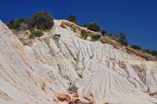 Rock formation in the Hallett Cove Conservation Park, South Australia.