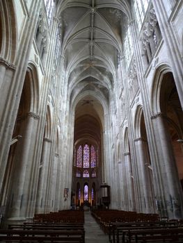 View inside the cathedral