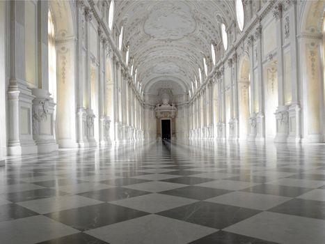 Galleria di Diana at Reggia di Venaria, near Turin