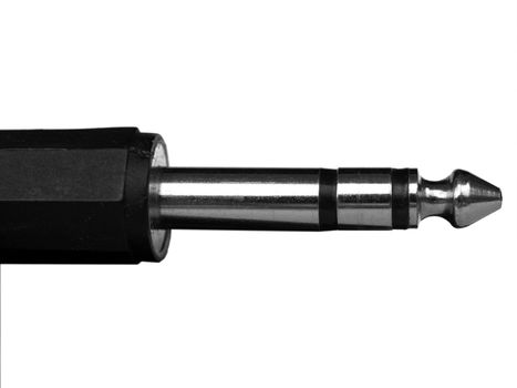 Stereo audio jack plug for cables used in music recording studio and live music event