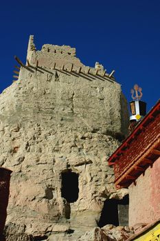 Relics of an ancient castle in west Tibet