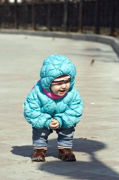 child in a park