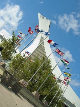 Olympic Stadium of Montreal Quebec Canada