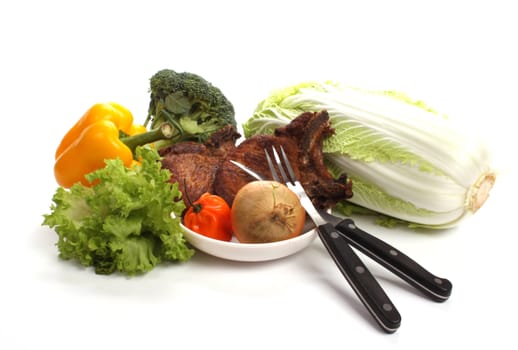 Fruits and vegetables